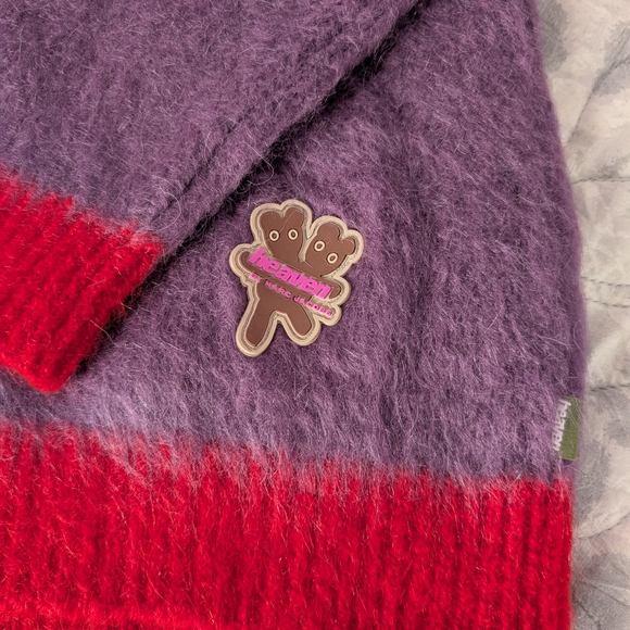 Marc Jacobs Heaven Purple and Red Unisex Sweater - Picture 4 of 7